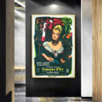 cartel casco dorado