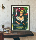 cartel casco dorado