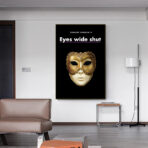 cartel ojos bien cerrados