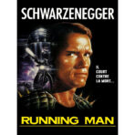 cartel hombre corriendo