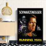 cartel hombre corriendo