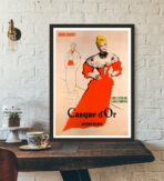 cartel casco dorado 1