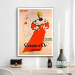 cartel casco dorado 1