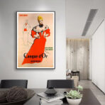 cartel casco dorado 1