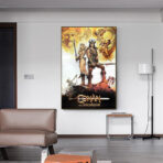 cartel de conan el barbaro