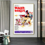 cartel de peligro diabolik