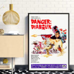 cartel de peligro diabolik