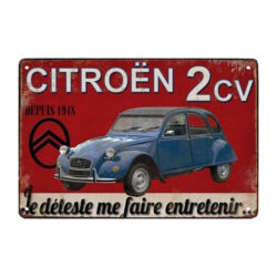 2cv placa publicitaria