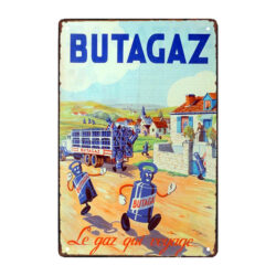 placa publicitaria butagaz