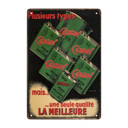 placa publicitaria castrol