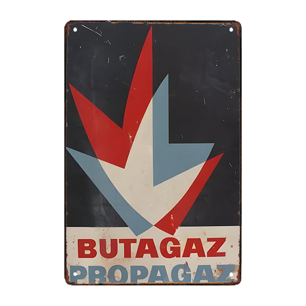 placa publicitaria llama butagaz placa publicitaria llama butagaz