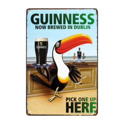 placa publicitaria guinness 1