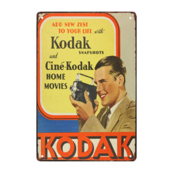 placa publicitaria kodak