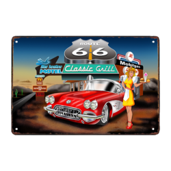 placa publicitaria ruta 66