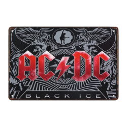 placa metal acdc