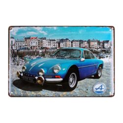 placa metal alpina