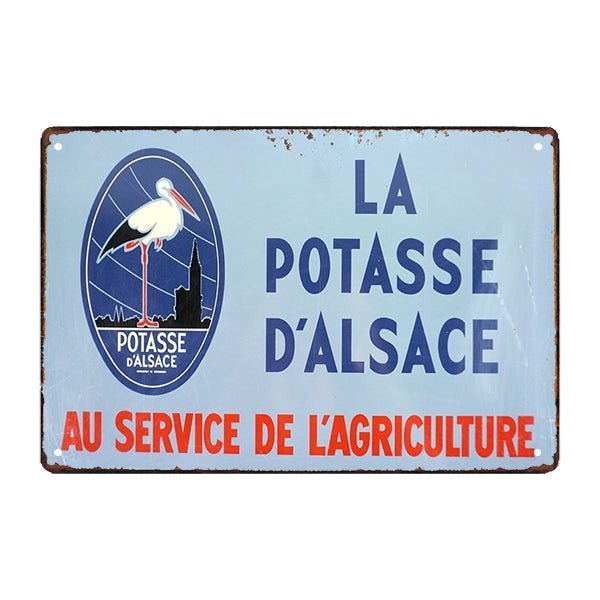 placa metal alsacia placa metal alsacia