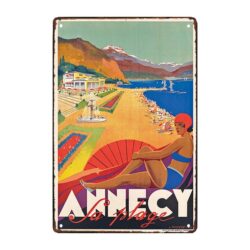 placa metal annency