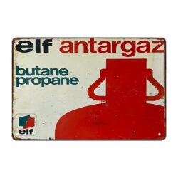 placa metal antargaz