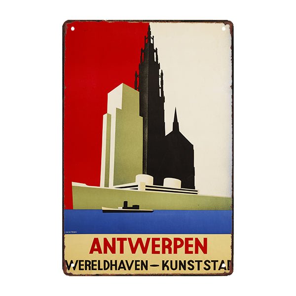 placa metal amberes placa metal amberes