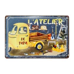 taller de placas de metal