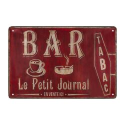 placa barra metalica