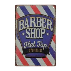 placa metal barbero 1