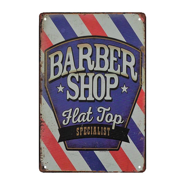 placa metal barbero 1 placa metal barbero 1