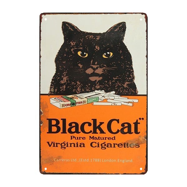 placa metal negra catqui fume placa metal negra catqui fume