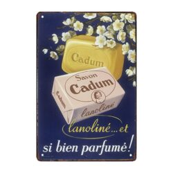 placa de metal cadum