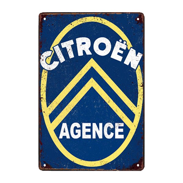 placa metalica citroen 1 placa metalica citroen 1