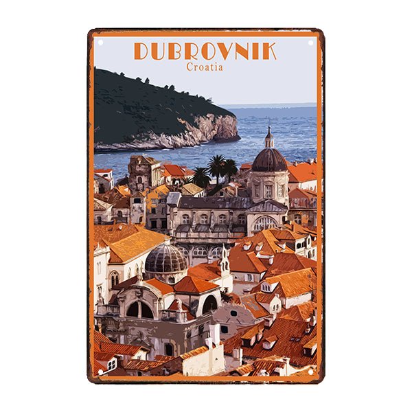 placa de metal croacia placa de metal croacia