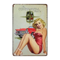 cartel metal pin up