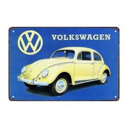 escarabajo decorativo placa metalica