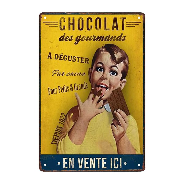 plato de chocolate metal deco plato de chocolate metal deco
