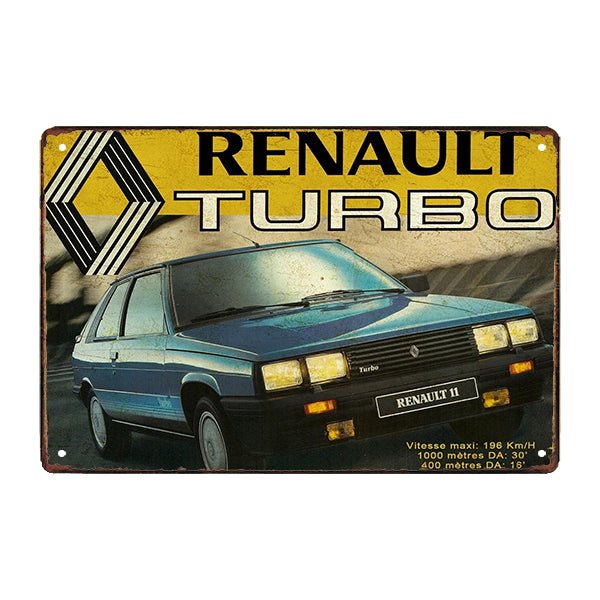 placa metal decorativa renault sport placa metal decorativa renault sport