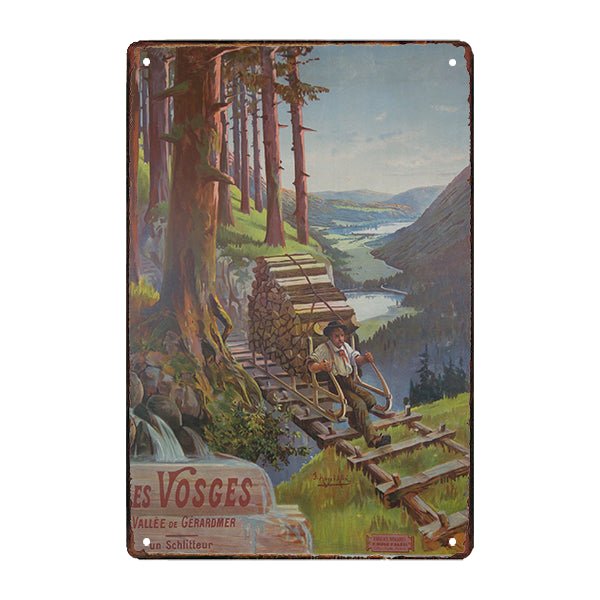 placa metal decorativa vosgos placa metal decorativa vosgos