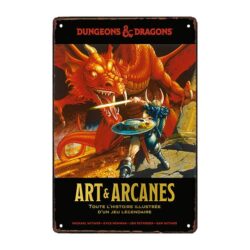 placa metal mazmorras y dragones