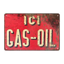 placa diesel metal