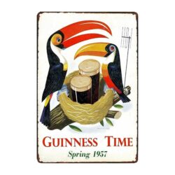 placa metal guinness 1