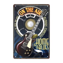 placa guitarra metal