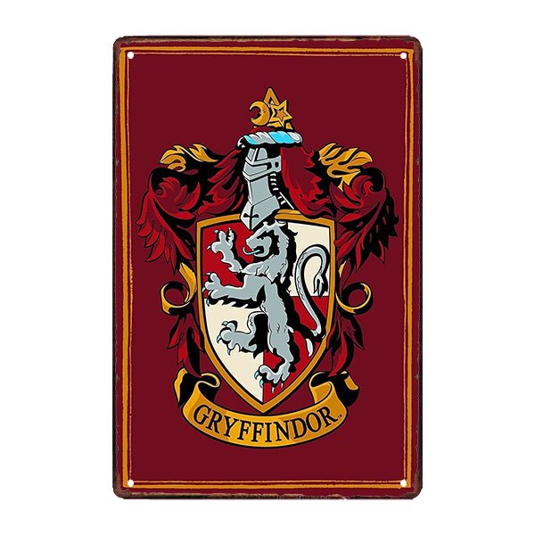 placa metalica de harry potter placa metalica de harry potter