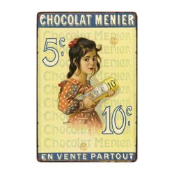 plato publicitario viejo chocolat menier