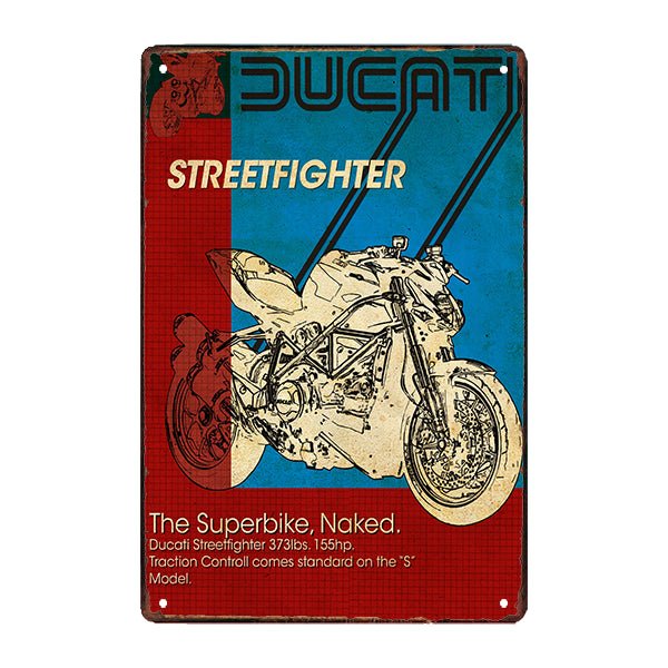 placa publicitaria antigua ducati placa publicitaria antigua ducati
