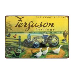 placa publicitaria tractor antiguo 1