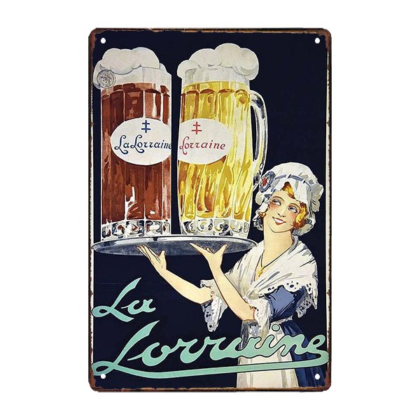 plato publicitario de cerveza antigua plato publicitario de cerveza antigua