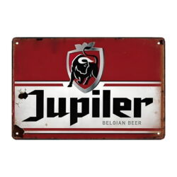 placa publicitaria cerveza jupiler