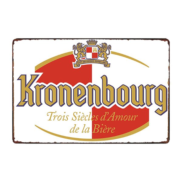 plato publicitario cerveza kronenbourg plato publicitario cerveza kronenbourg