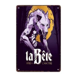 plato publicitario cerveza la bete