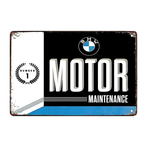 placa publicitaria bmw placa publicitaria bmw
